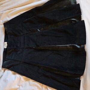 Burberry Black A-Line Skirt